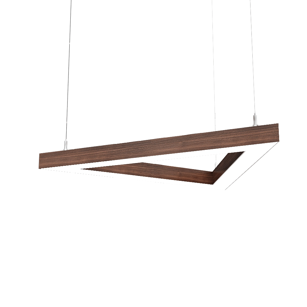 Ledalen - Pendant lamp Wood triangolo 3D Model