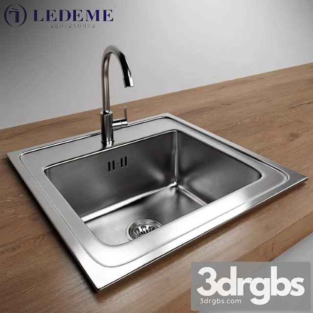 Ledem L95050 Sink 3D Model Free