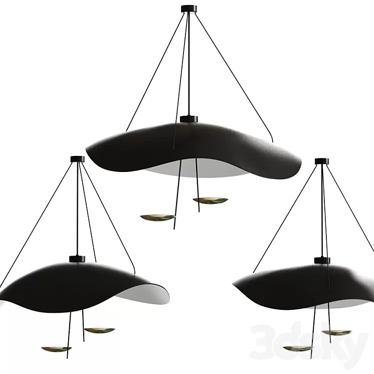 Lederam Manta S2 Ceiling light 3D Model