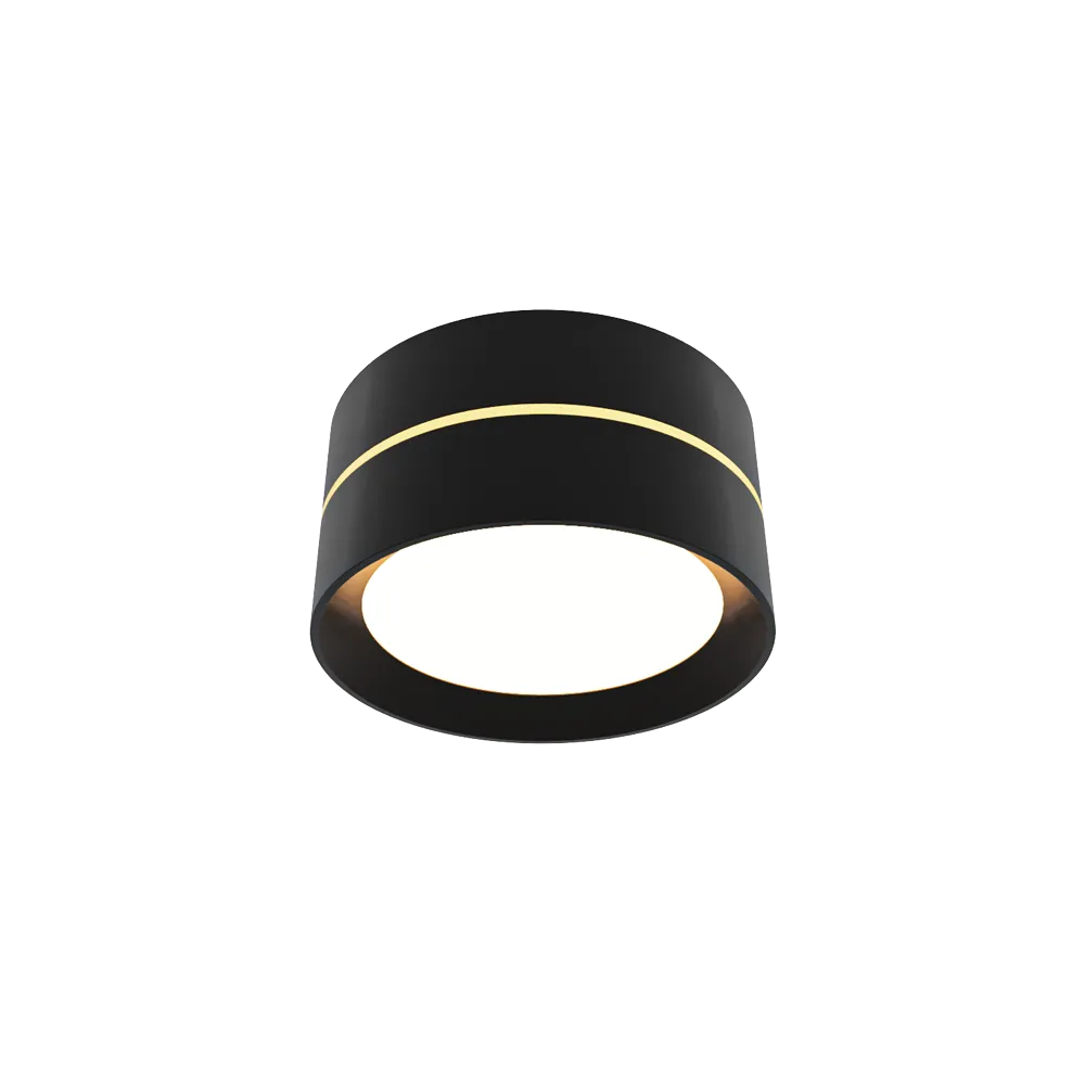 LeDron - Spot lamp - Barrel Black mini 3D Model