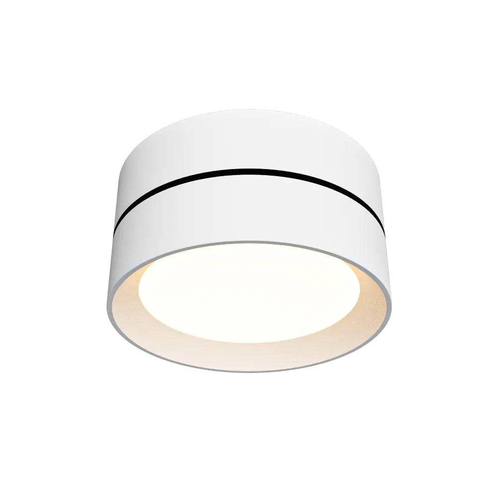 LeDron - Spot lamp - Barrel white 3D Model