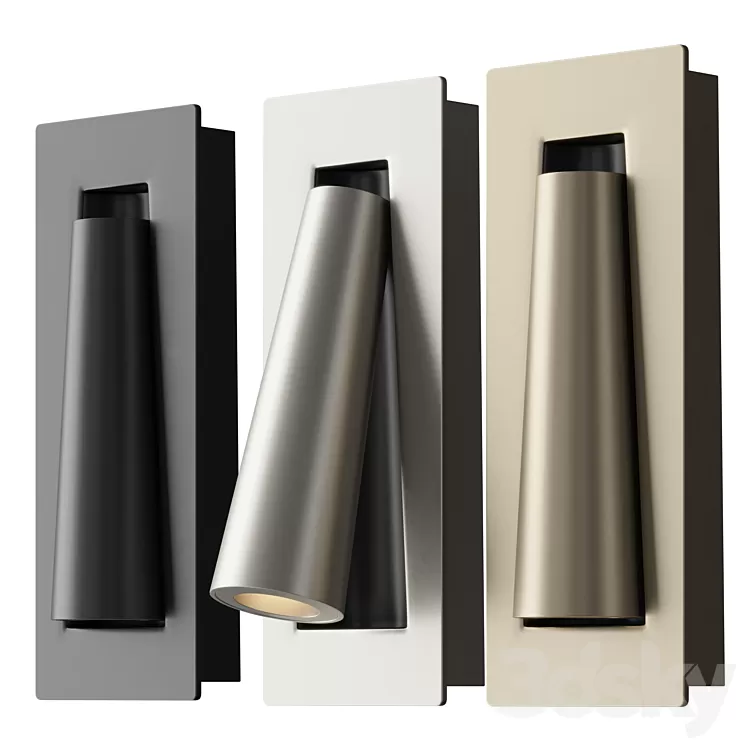 Leds C4 Gamma Recessed | Wall Light 3D Model Free