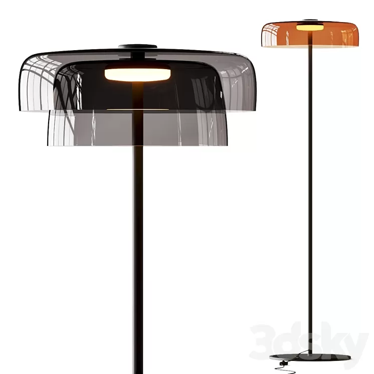 Leds C4 Levels Floor Lamps 3D Model