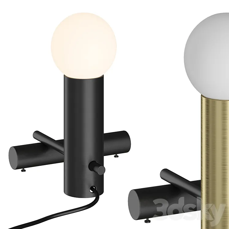 LEDS C4 NUDE | Table lamp 3D Model Free