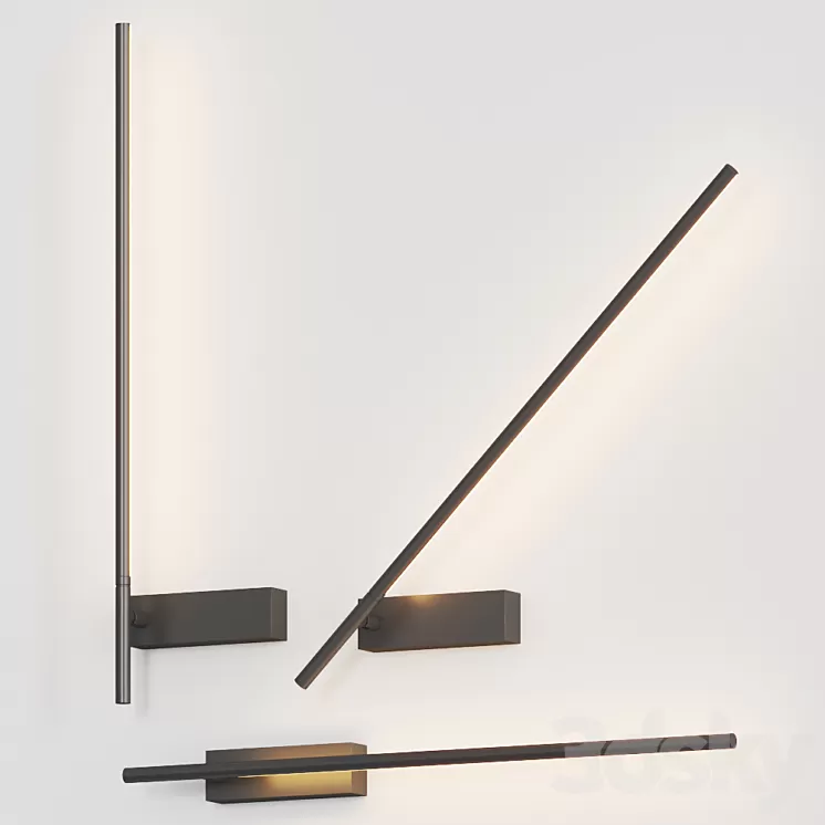 Leds C4 - Tubs Sconce 3D Model