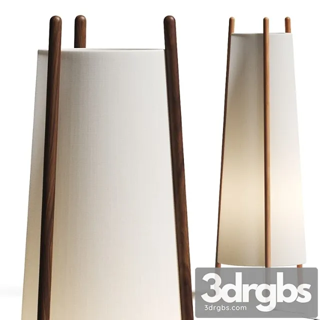 Leds C4 Woody Floor Lamp 3D Model Free
