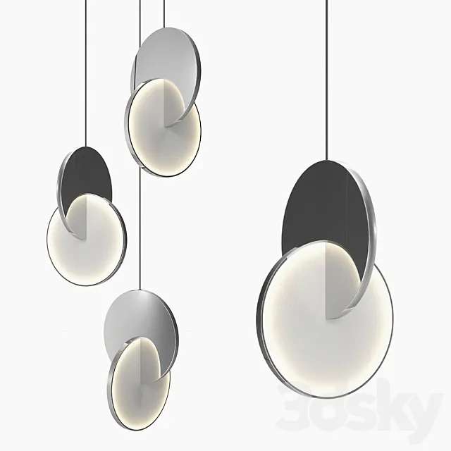 Lee broom - Eclipse pendant light 3DModel