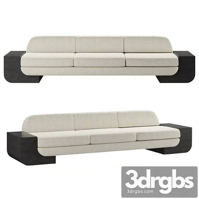 Lee broom white street sofa