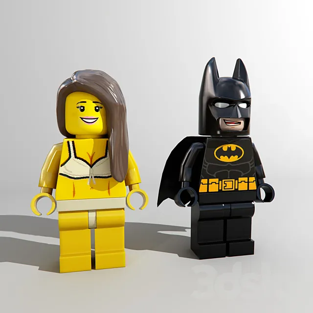 Lego Batman 3D Model