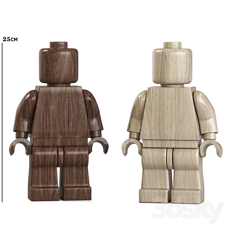 lego brick 3D Model Free