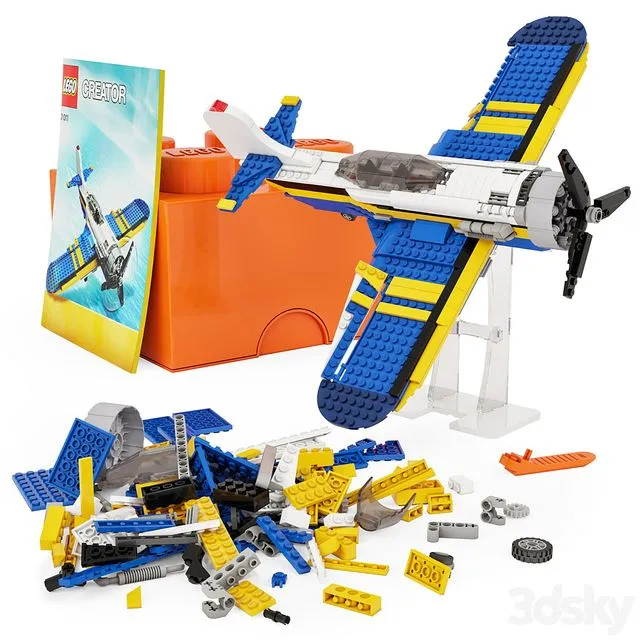 LEGO Creator №31011 3D Model