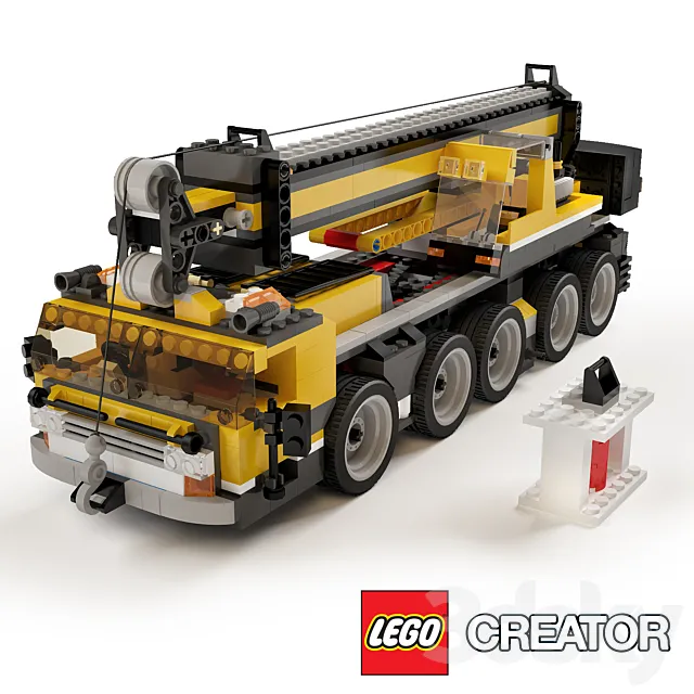 LEGO Creator №6753 Part 3 3D Model