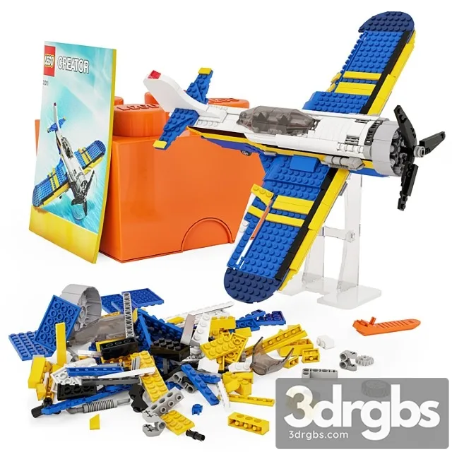 Lego Creator No 31011 3D Model Free