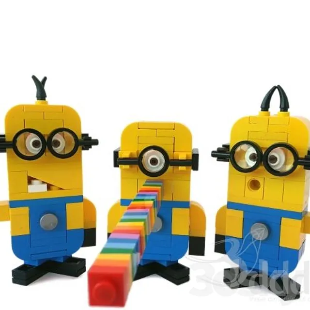 LEGO Despicable Me 3D Model