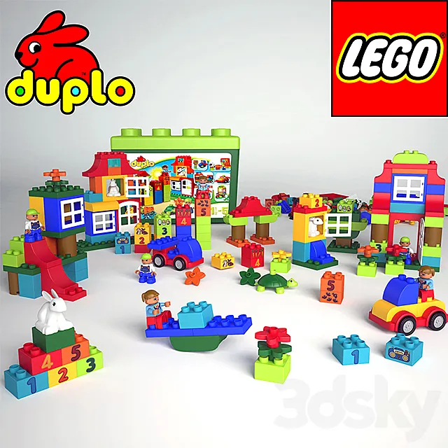 Lego Duplo 10580 3DModel