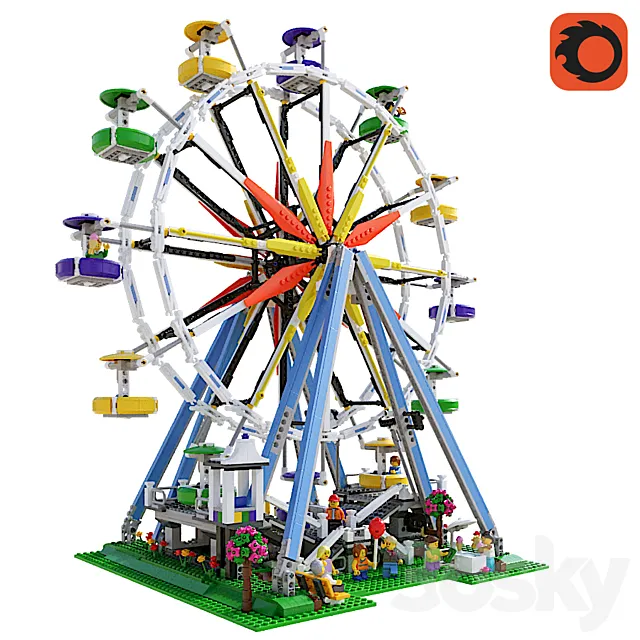 LEGO Ferris Wheel Free Download