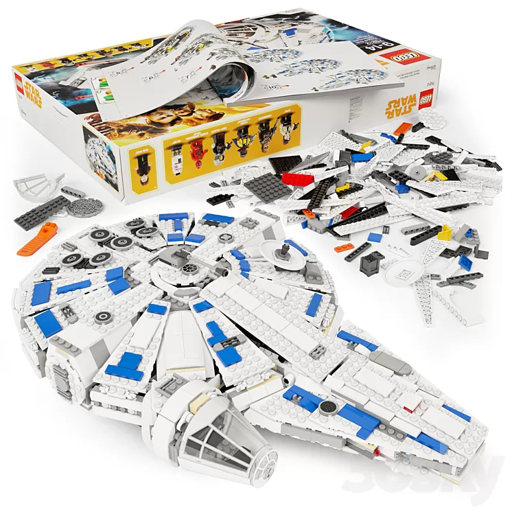 LEGO Millennium Falcon ?75212 3D Model