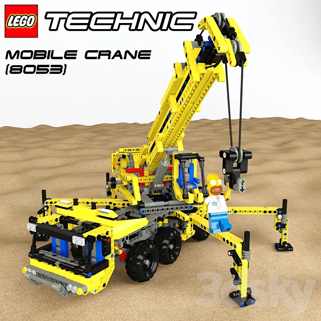 LEGO Technic 3D Model