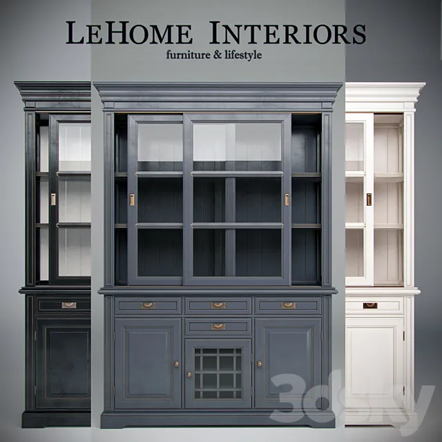 LeHome Keywest Oak Cupboard 3D Model