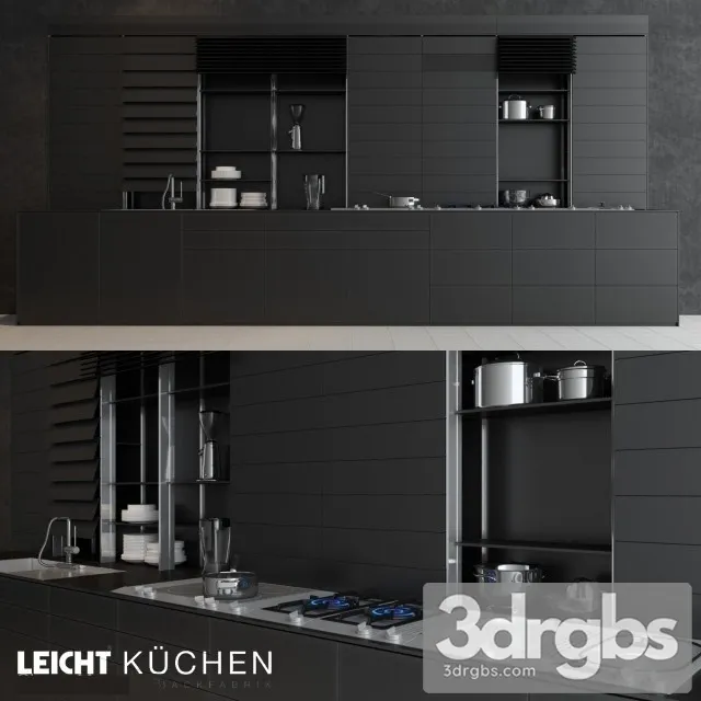 Leicht Kitchen 3D Model Free