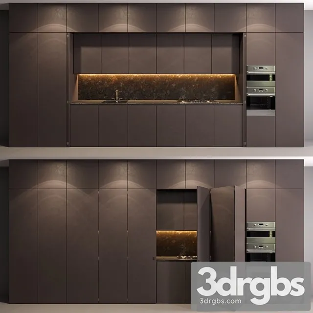 Leicht kitchen 3D Model Free