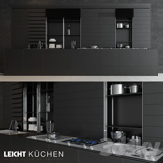 leicht kitchen 3DModel