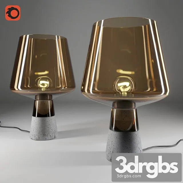 Leimu valaisin pieni harmaa 3D Model Free