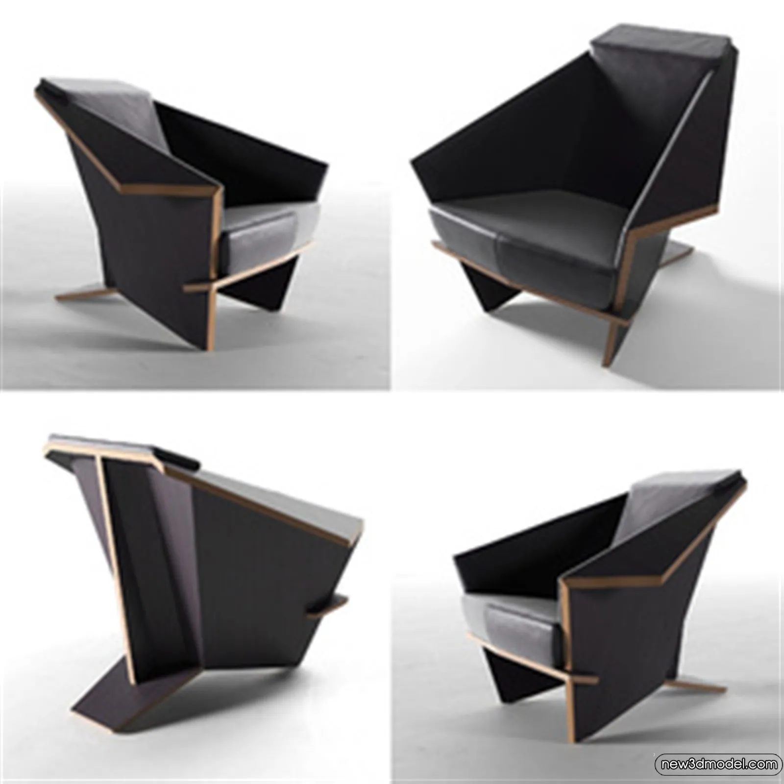 Leisure Chairs - 3D Furniture Models for Interior - 016