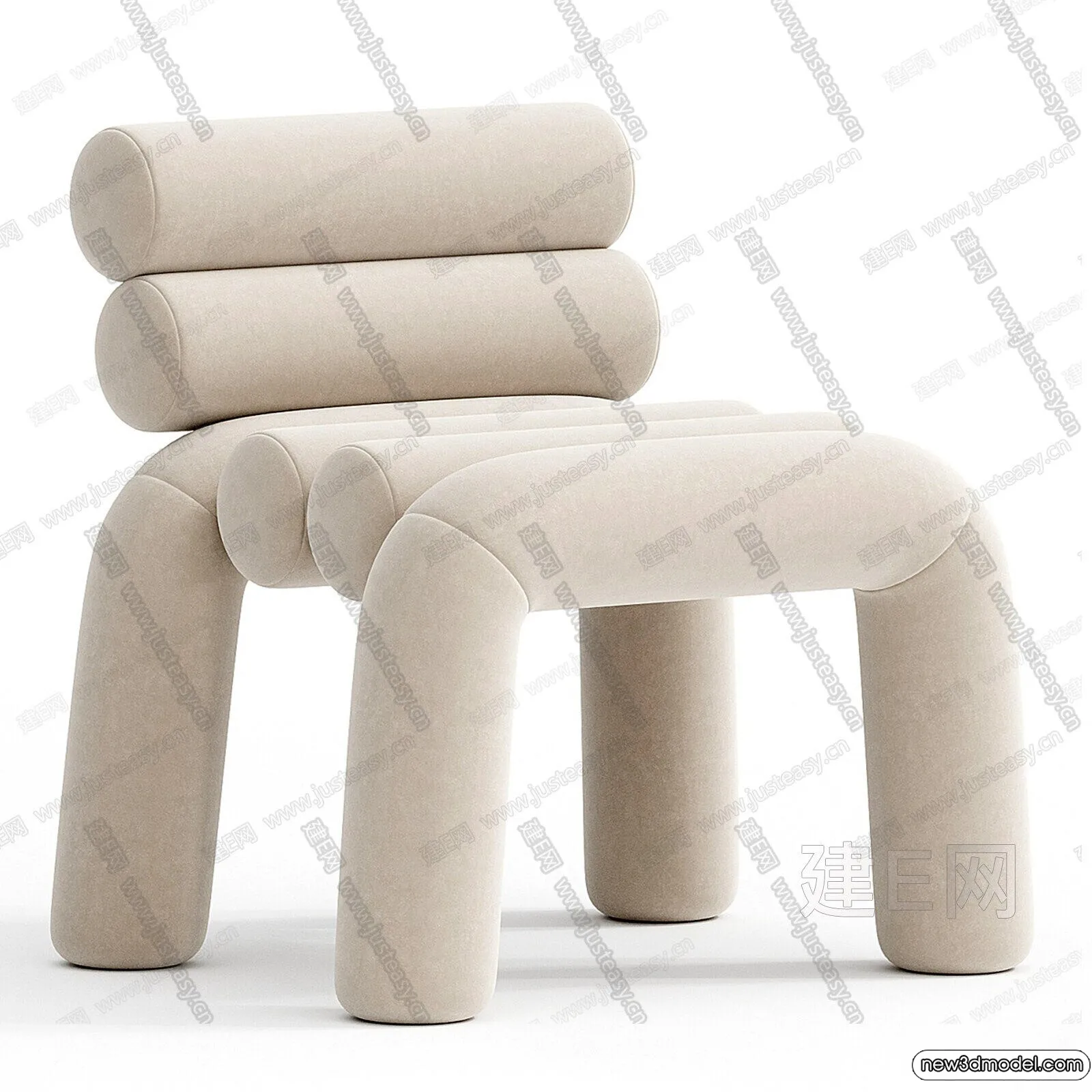 Leisure Chairs - 3D Furniture Models for Interior - 018