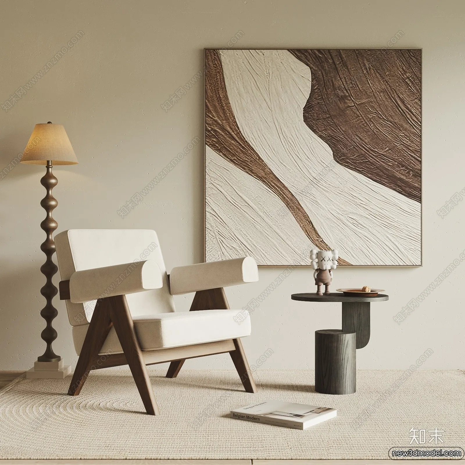 Leisure Chairs - 3D Furniture Models for Interior - 054