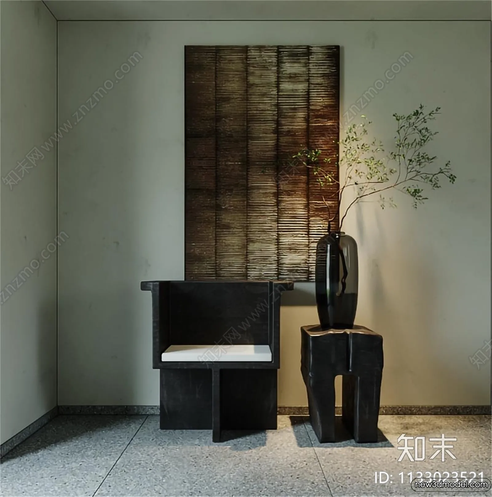 Leisure Chairs - 3D Furniture Models for Interior - 055