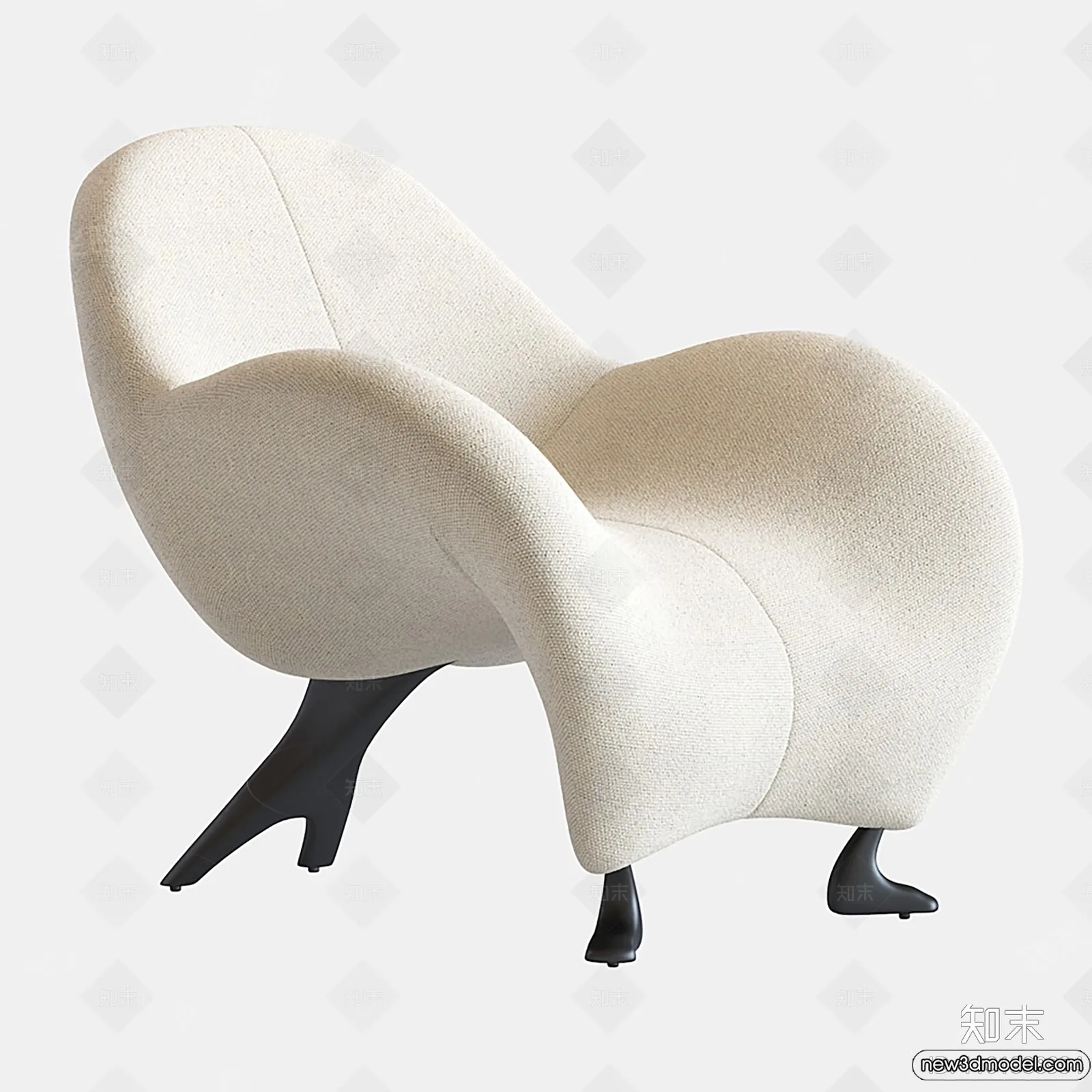 Leisure Chairs - 3D Furniture Models for Interior - 056