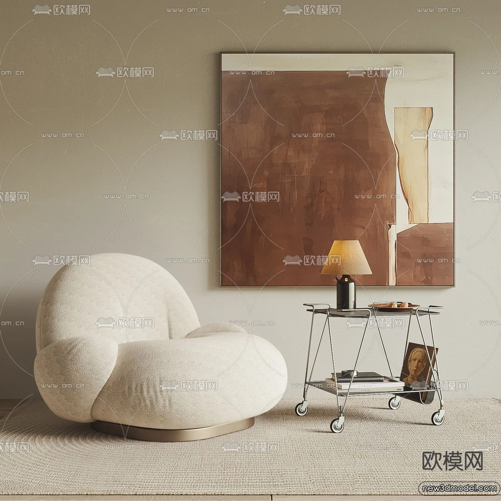 Leisure Chairs - 3D Furniture Models for Interior - 066