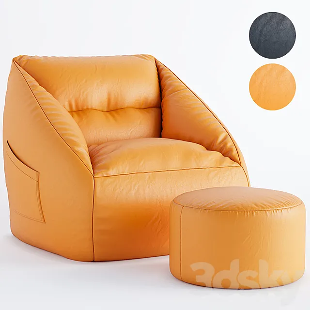 Leisure Sofa 3D Model