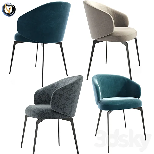 Lema Bice Living Furniture Dining Chair 3DModel