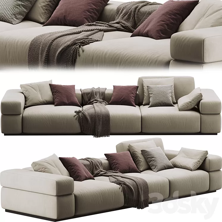 Lema Brick Lane Sofa 3D Model Free