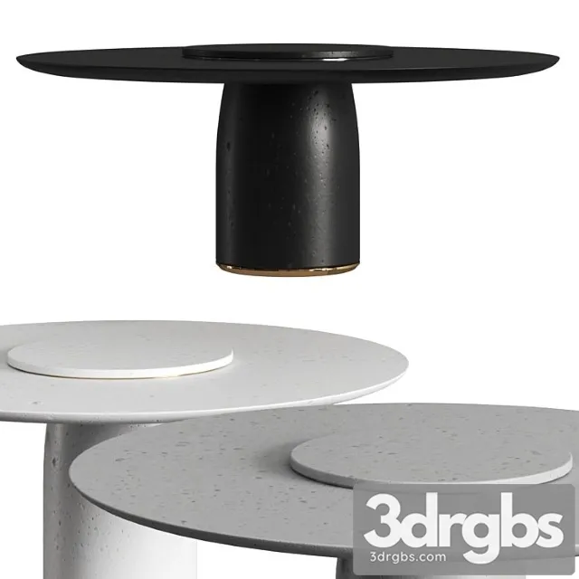 Lema Bule Round Dining Table 3D Model Free