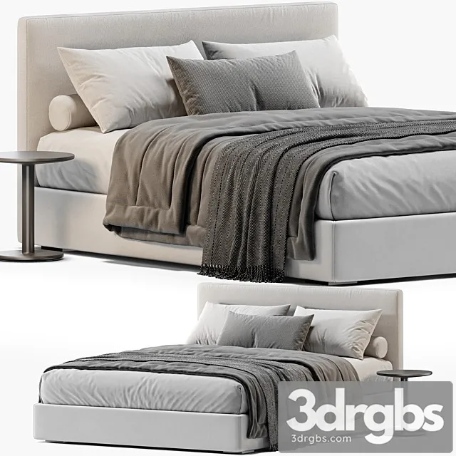 Lema Camille Bed 3D Model Free