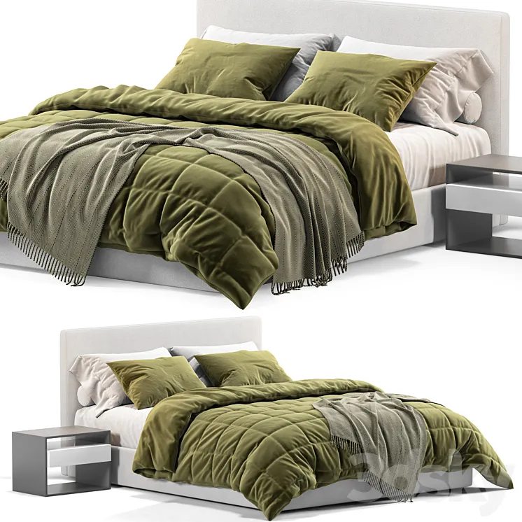 Lema Camille Bed 3D Model Free