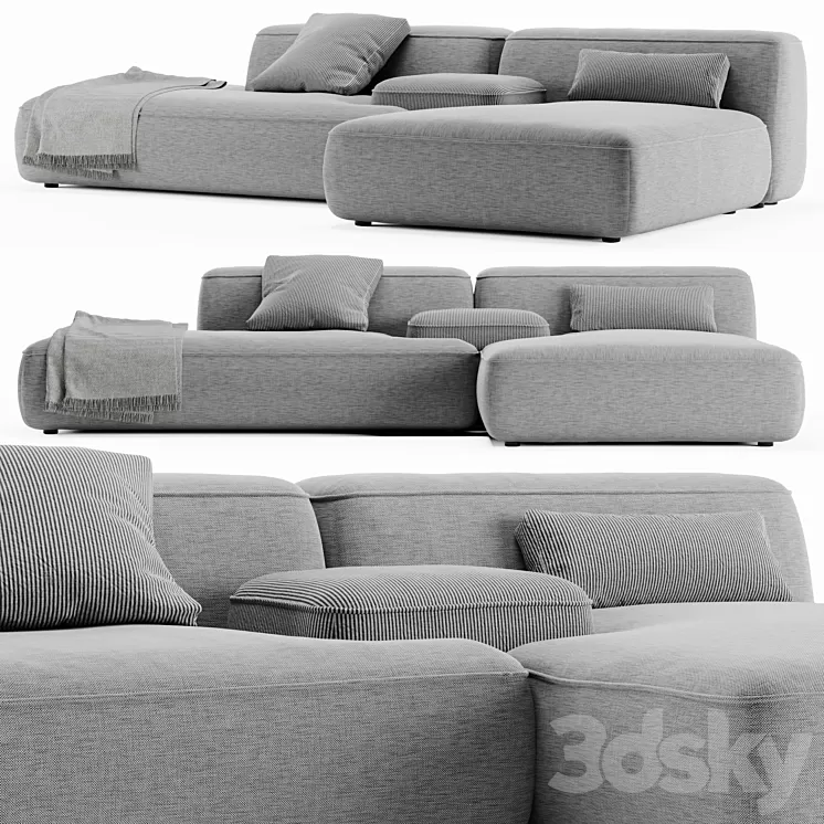 Lema cloud sofa 3D Model Free