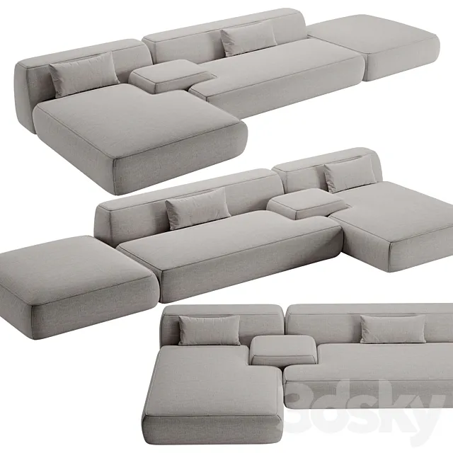 Lema Cloud Sofa 3D Model