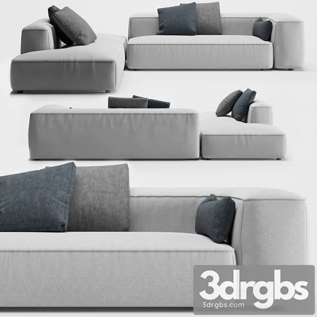 Lema Cloud Sofa 3D Model Free
