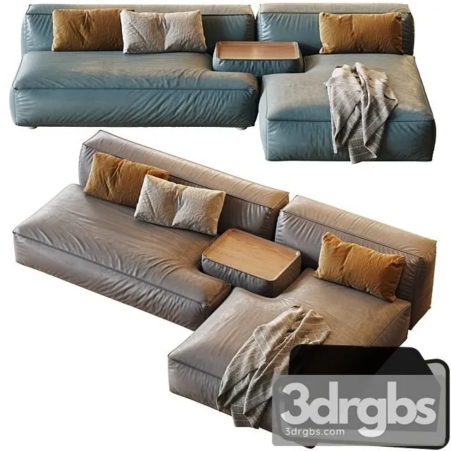 Lema Cloud  Sofa 3D Model Free