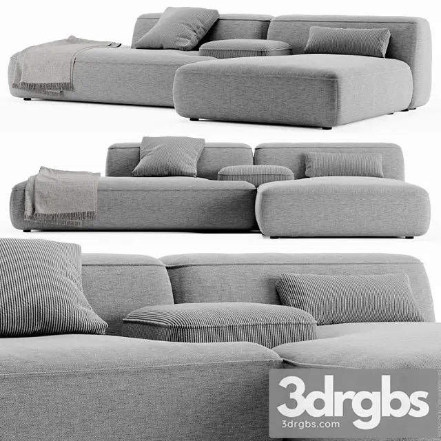 Lema Cloud Sofa 6 3D Model Free