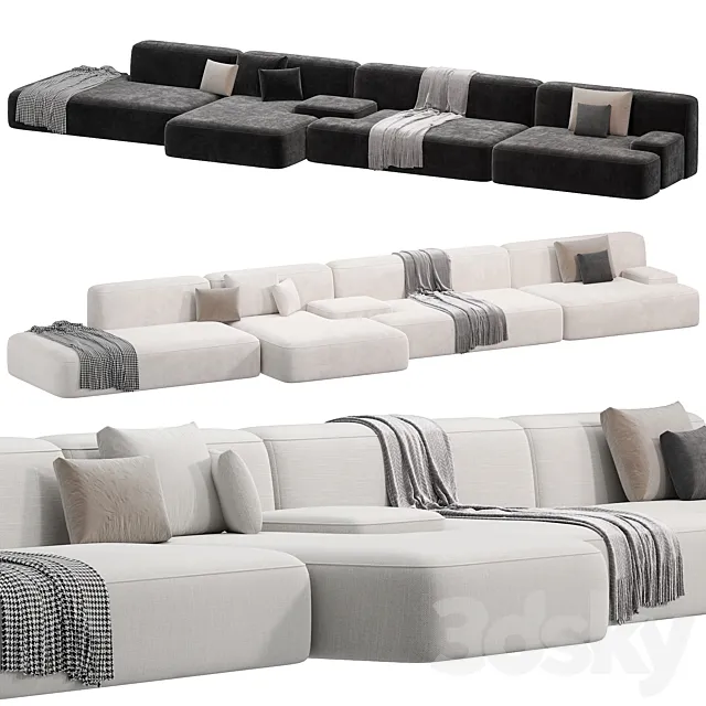 Lema Cloud Sofa by lemmobili 4 3D Model