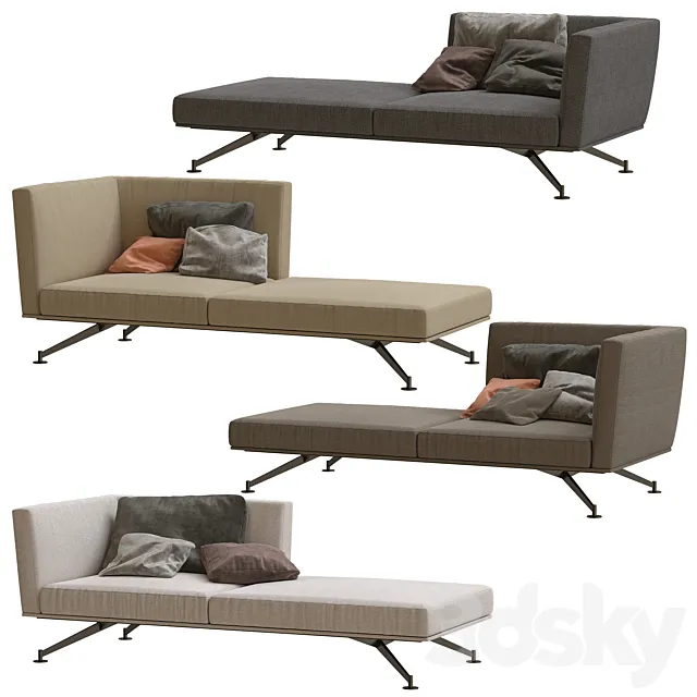 Lema Neil Sofas pack 4 by Francesco Rota 3DModel