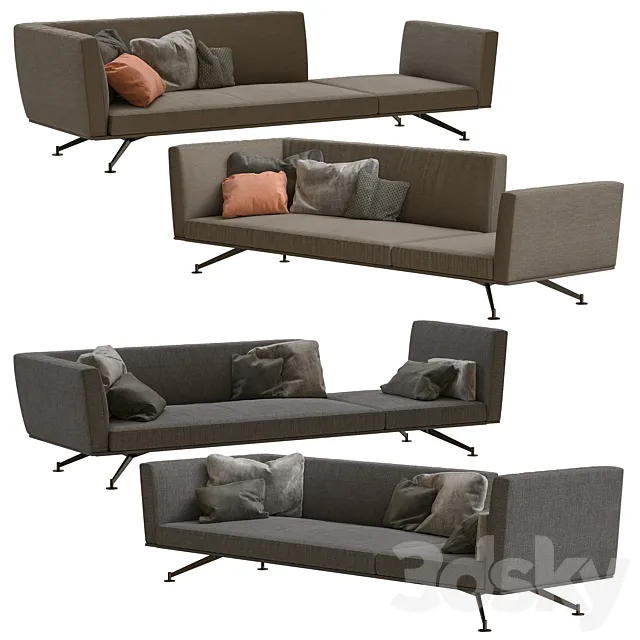 Lema Neil Sofas pack 6 by Francesco Rota 3DModel