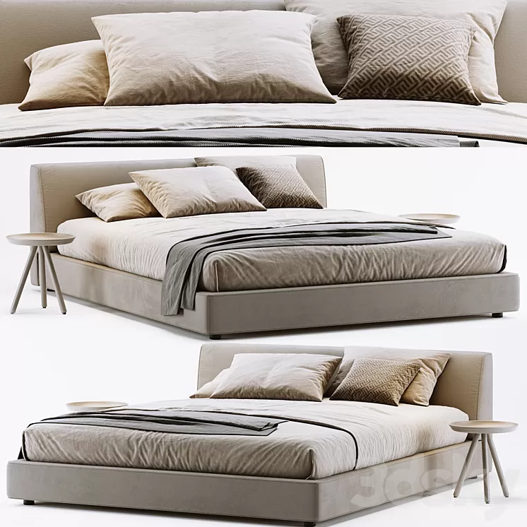 Lema Solftland Bed 3D Model