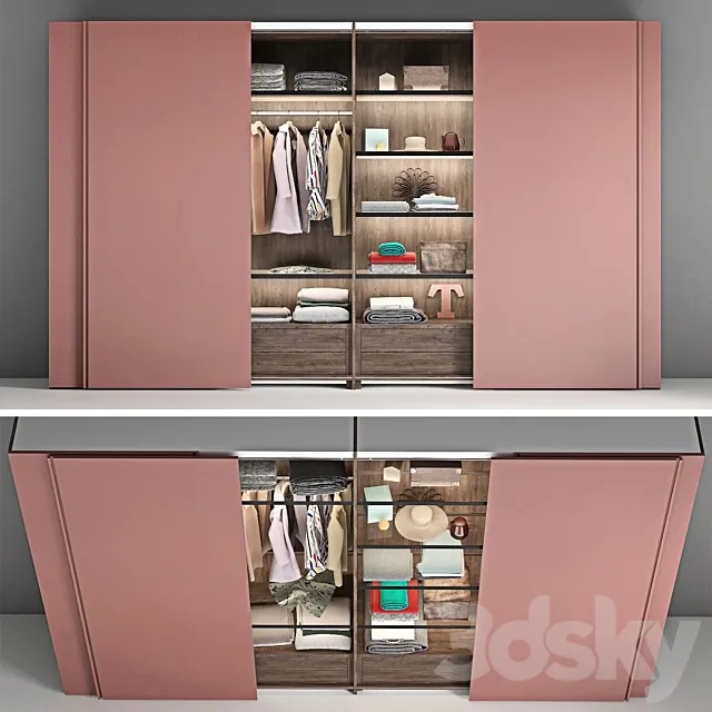 Lema wardrobe 3D Model