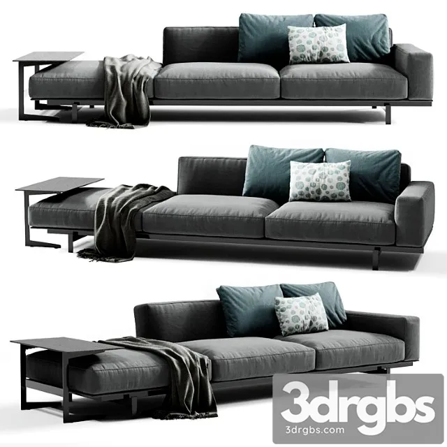 Lema yard sofa 2 3D Model Free